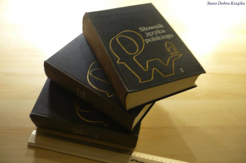 SŁOWNIK JĘZYKA POLSKIEGO 3 TOMY A-Z 1984