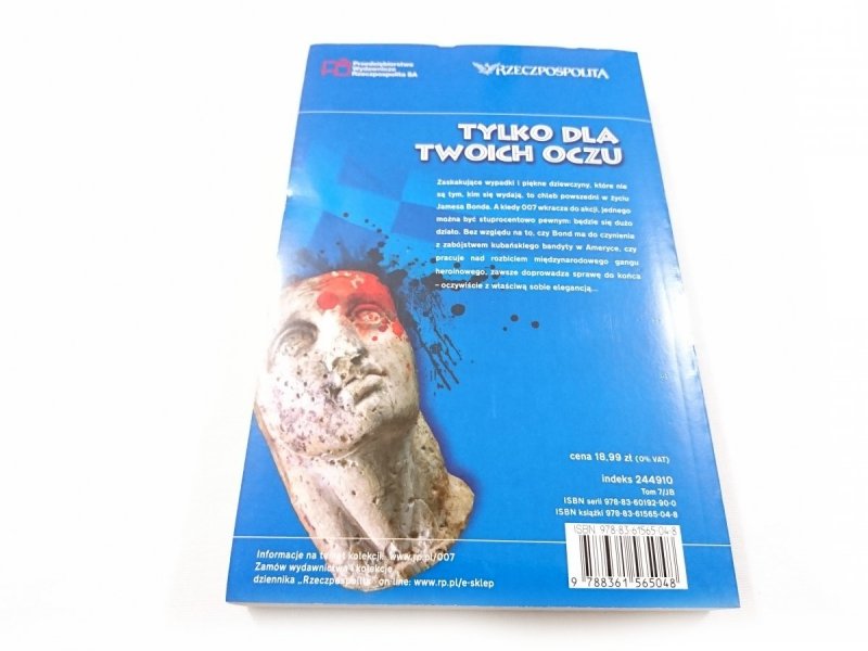 JAMES BOND. TYLKO DLA TWOICH OCZU Ian Fleming 2008