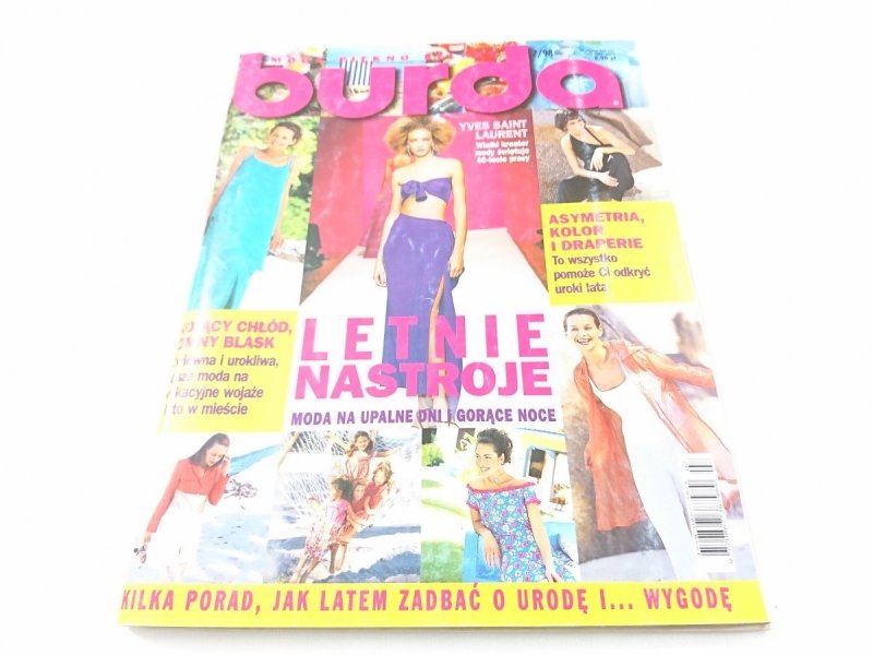 BURDA. MODA PIĘKNO RELAKS NR 7/98