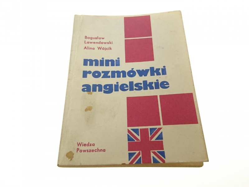 MINI ROZMÓWKI ANGIELSKIE - B. Lawendowski 1980