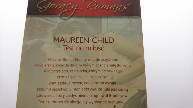 TEST NA MIŁOŚĆ - Maureen Child 2013