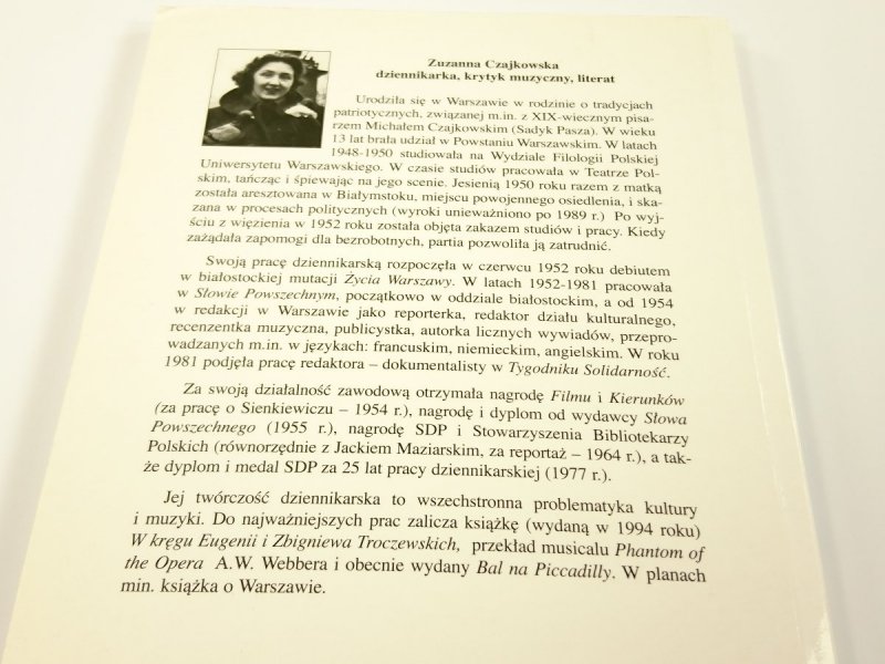 BAL NA PICCADILLY - Zuzanna Czajkowska 2002