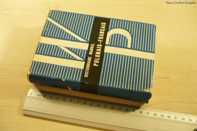 DICTIONNAIRE MANUEL. POLONAIS-FRANCAIS (1963)