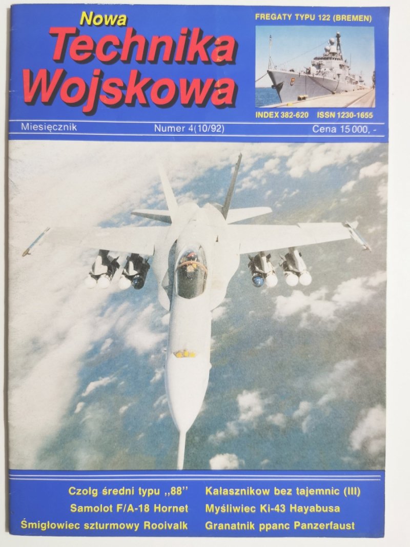 NOWA TECHNIKA WOJSKOWA. 4(10/92)