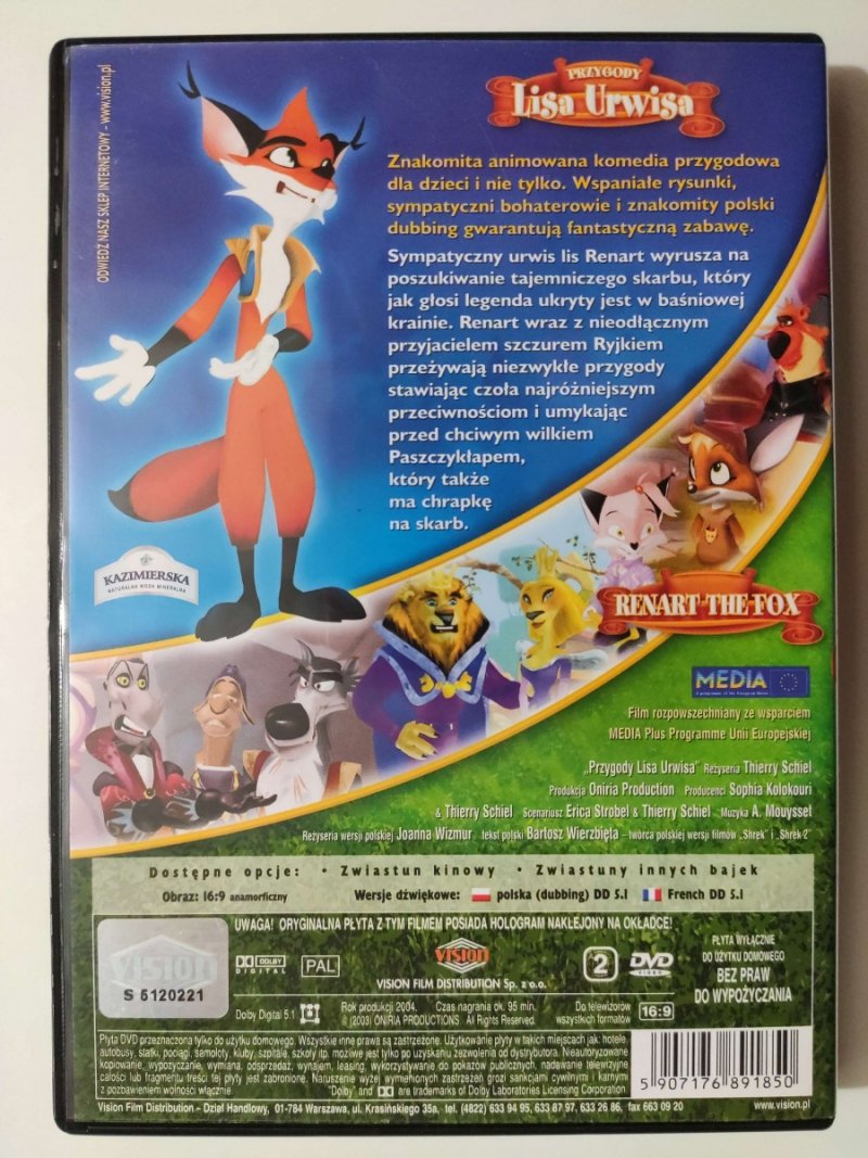 DVD. PRZYGODY LISA URWISA