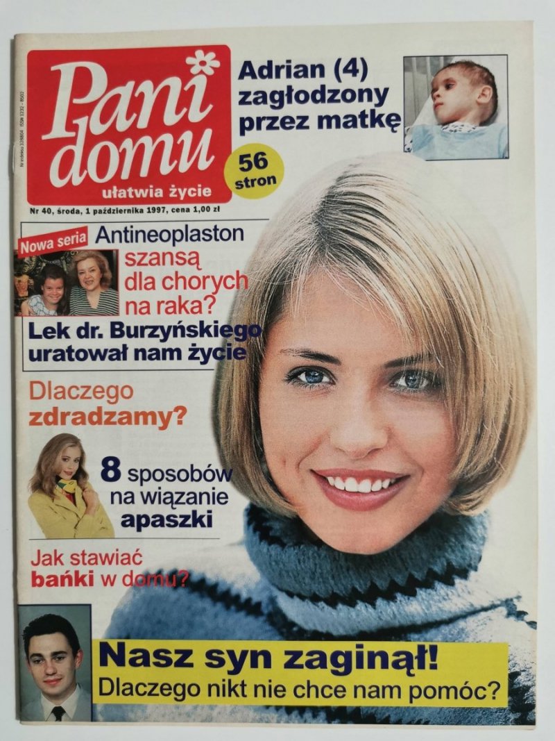 PANI DOMU NR 40 ŚRODA 1 PAŹDZIERNIKA 1997