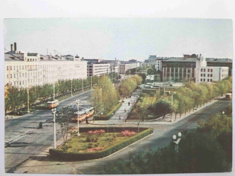 STREETS IN CENTRAL DISTRICT PYONGYANG