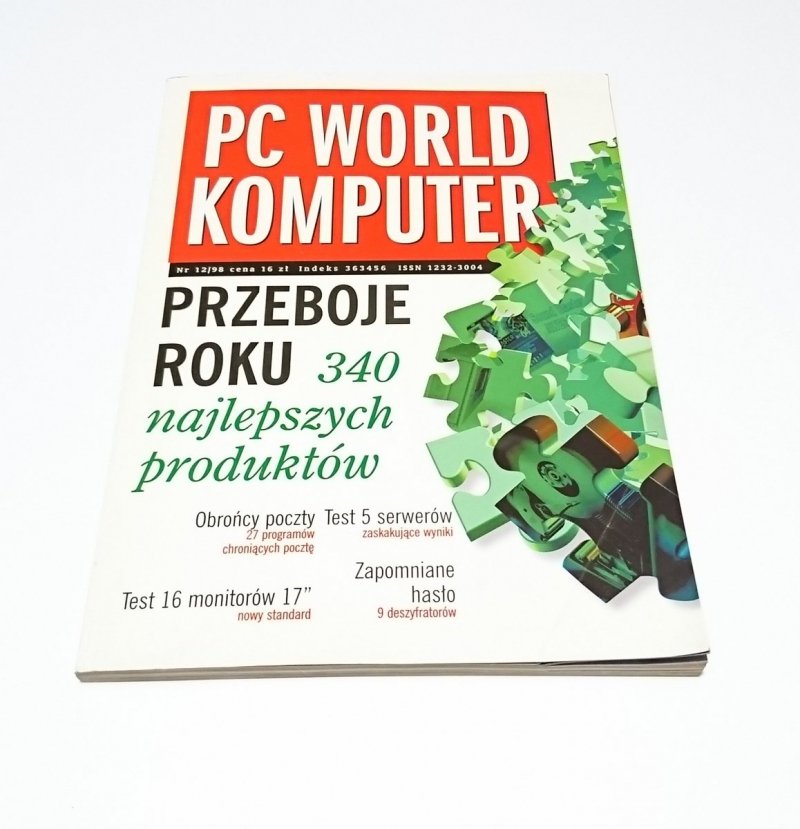 PC WORLD KOMPUTER NR 12/98 PRZEBOJE ROKU