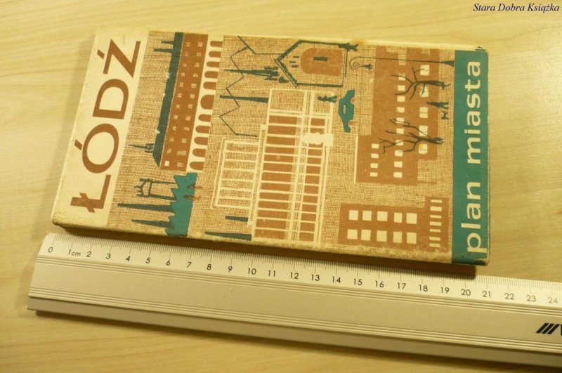 ŁÓDŹ. PLAN MIASTA (1980)