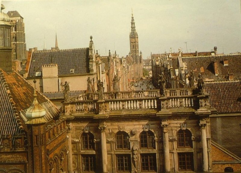 GDAŃSK. WIDOK ULICY DŁUGIEJ FOT. S. R. SADOWSKI
