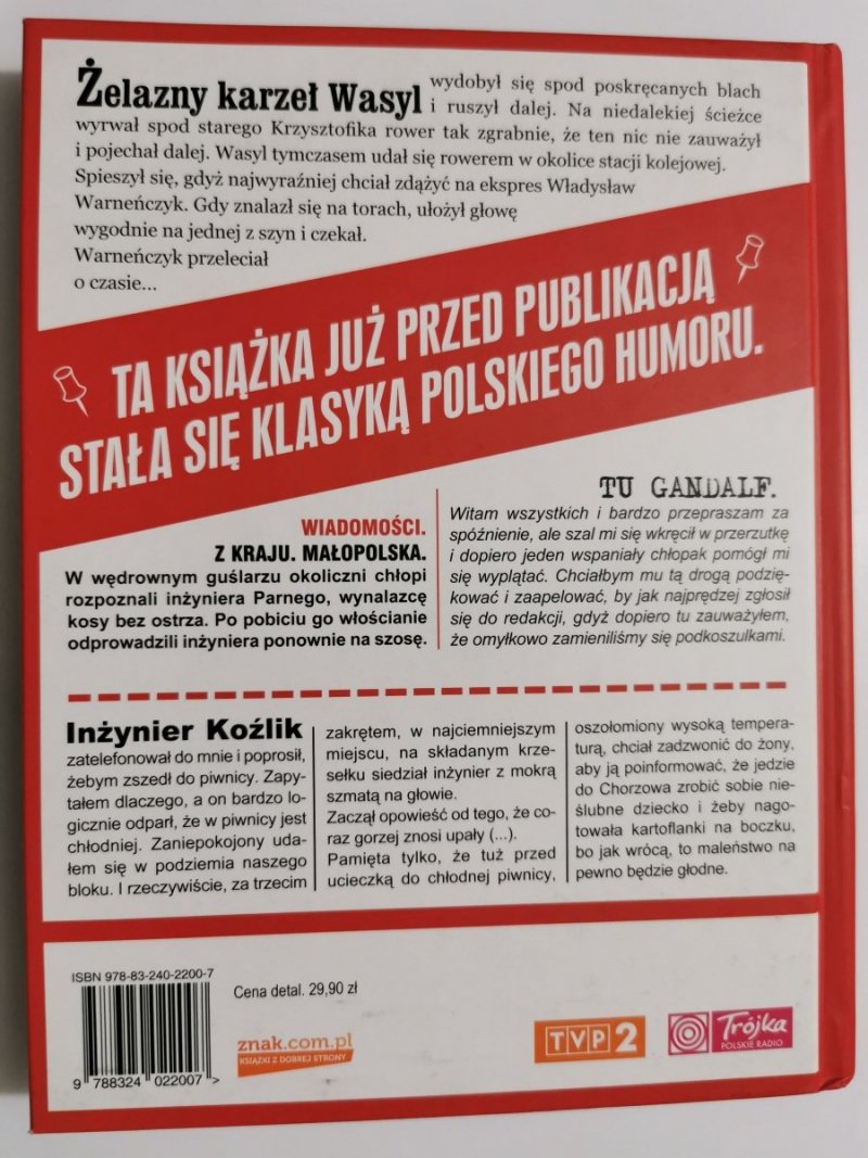 KRONIKI WARIATA Z KRAJU I ZE ŚWIATA - Wojciech Mann 2012