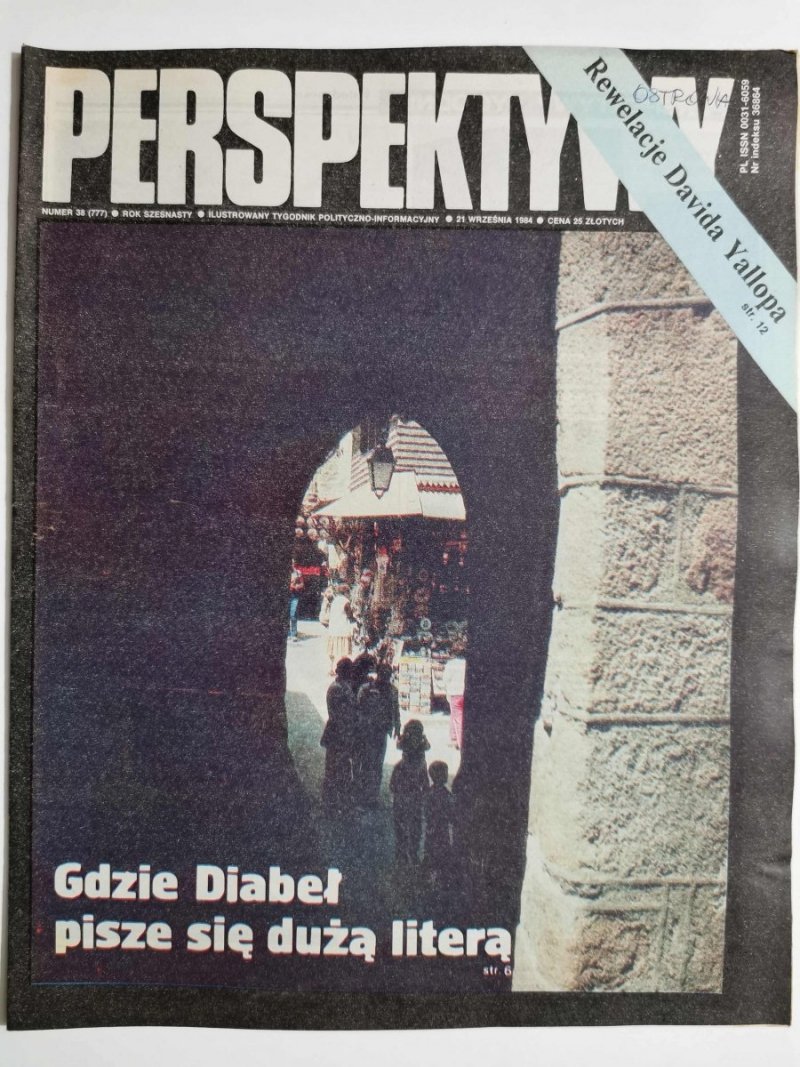 PERSPEKTYWY NUMER 38 (777) 21 WRZEŚNIA 1984 