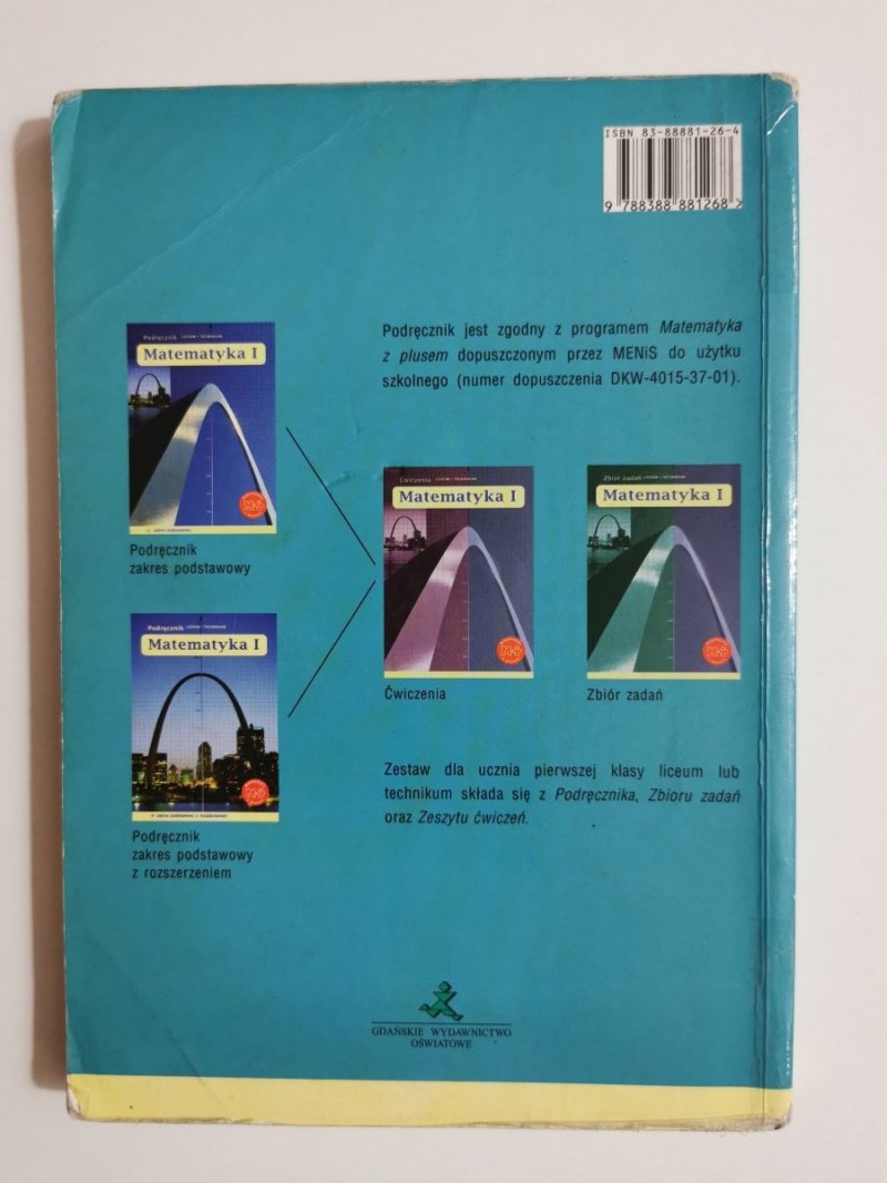 MATEMATYKA I PODRĘCZNIK - Marcin Karpiński 2003
