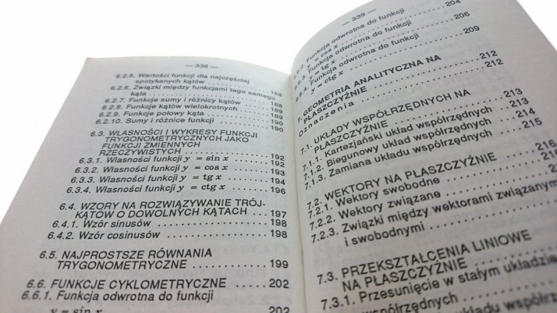 WZORY Z MATEMATYKI I FIZYKI DLA UCZNIÓW Wągrowska