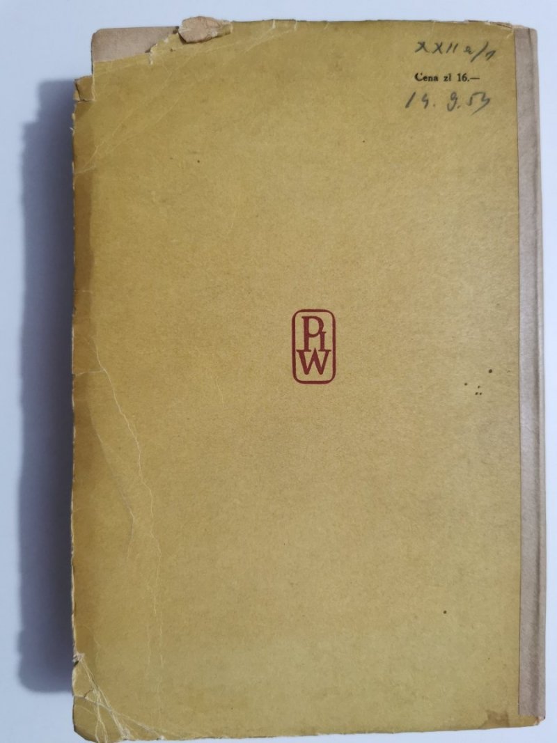 POETA I DWORZANIN - Mieczysław Jastrun 1954