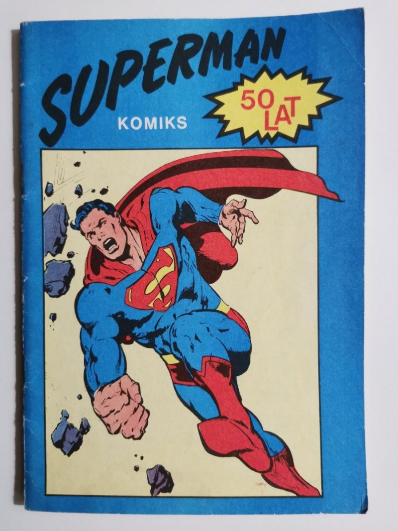 SUPERMAN KOMIKS 50 LAT 1989