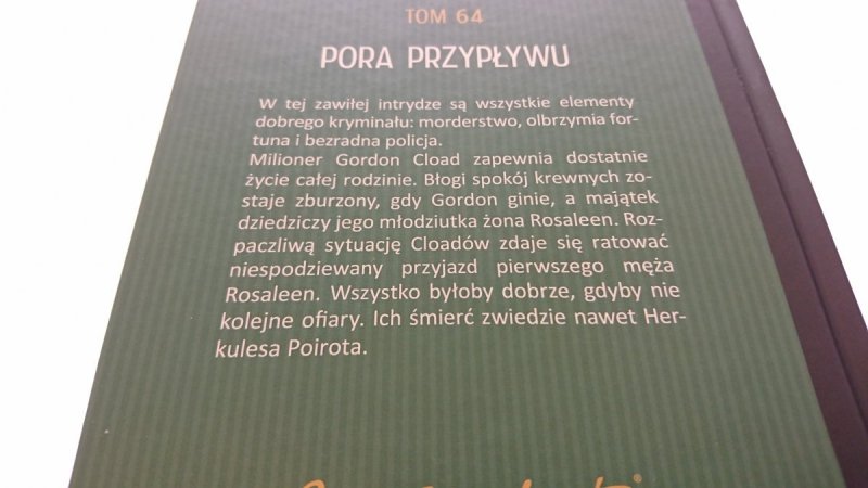 PORA PRZYPŁYWU - Agatha Christie 2016