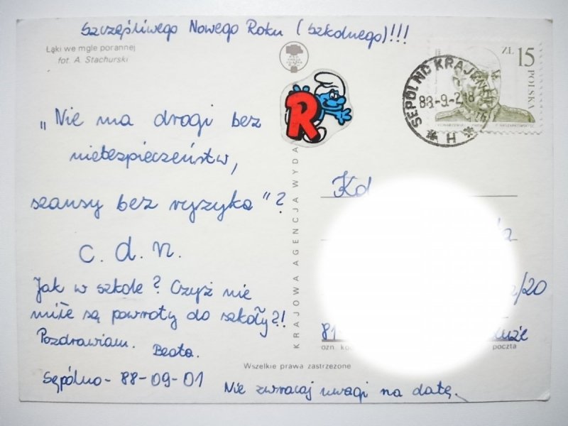 ŁĄKI WE MGLE PORANNEJ FOT. A. STACHURSKI