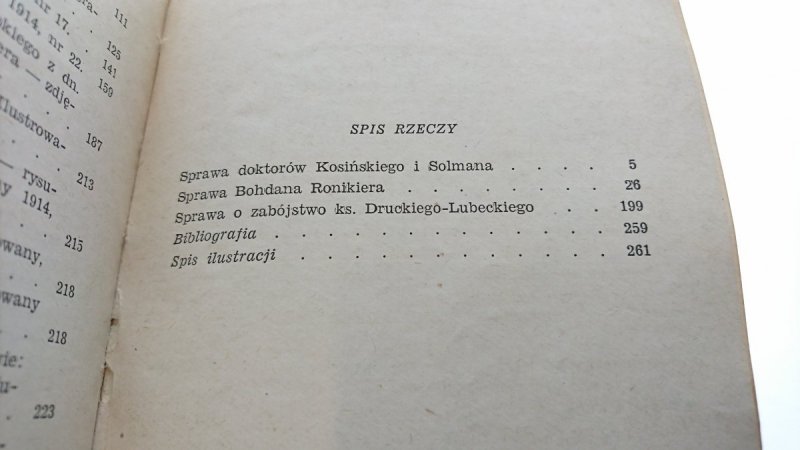 PITAVAL WARSZAWSKI TOM II CZĘŚĆ 2 - Szenic 1958