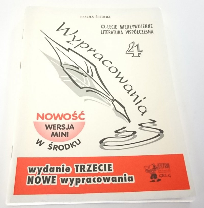 WYPRACOWANIA 4 XX-LECIE MIĘDZYWOJENNE. LITERATURA