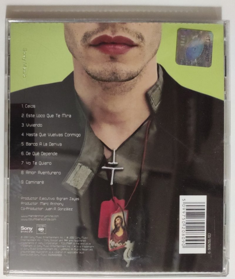 CD. MARC ANTHONY  - LIBRE