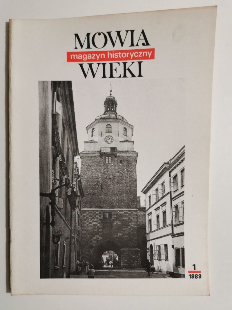 MÓWIĄ WIEKI NR 1 1989