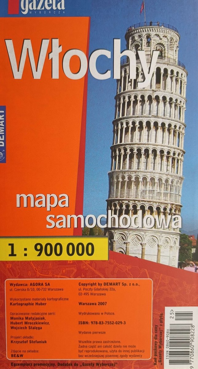 WŁOCHY 1:900 000