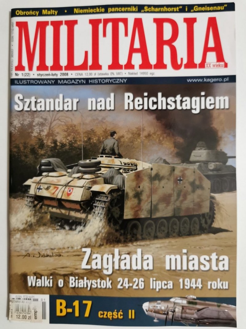 MILITARIA XX WIEKU NR 1 (22) STYCZEŃ-LUTY 2008