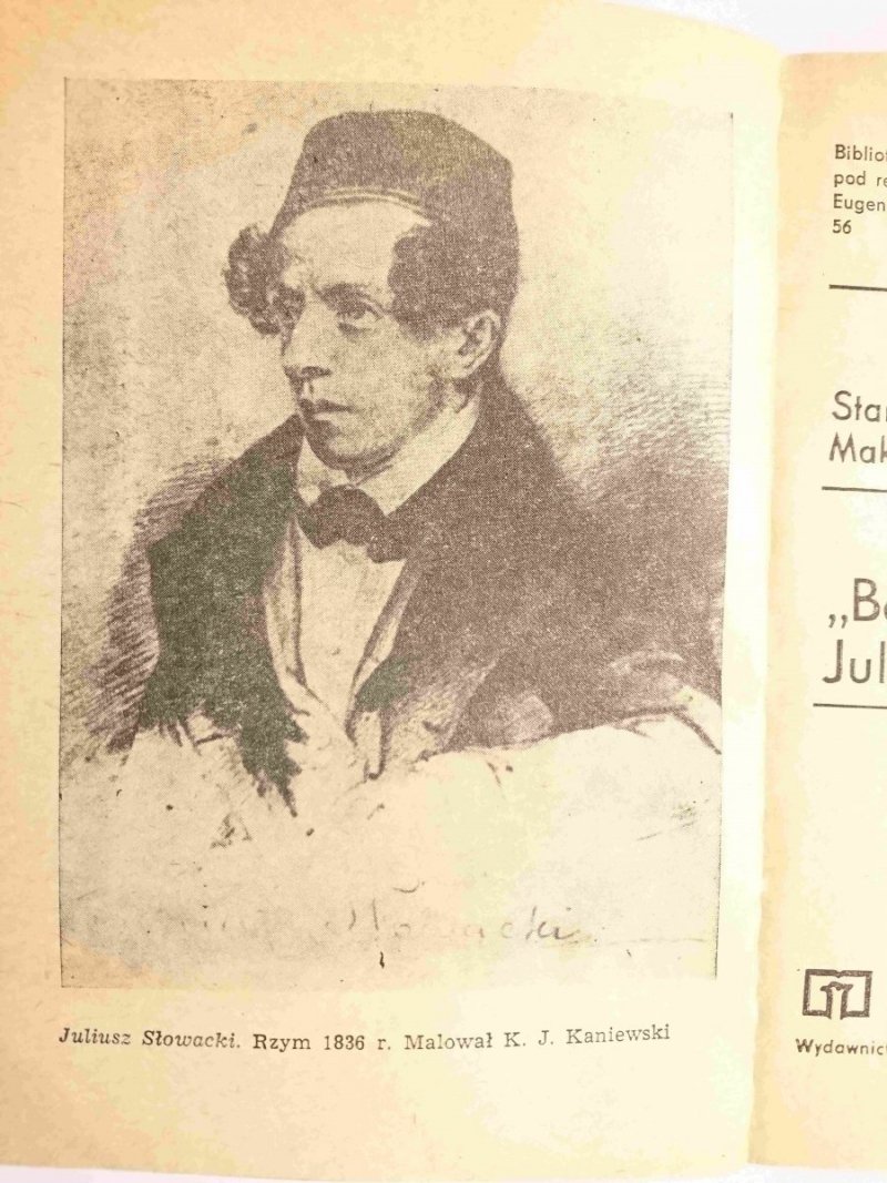 BALLADYNA JULIUSZA SŁOWACKIEGO - Stanisław Makowski 1981