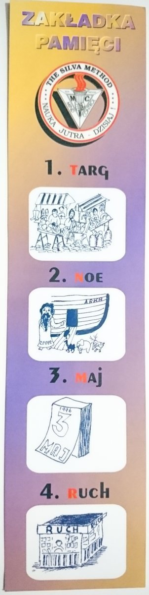 ZAKŁADKA PAMIĘCI 1-10