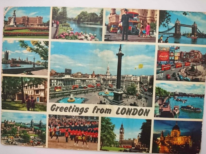LONDON. GREETINGS FROM LONDON