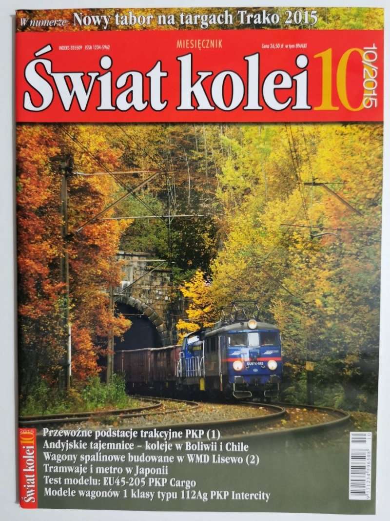 Miesięcznik. Świat kolei 10/2015
