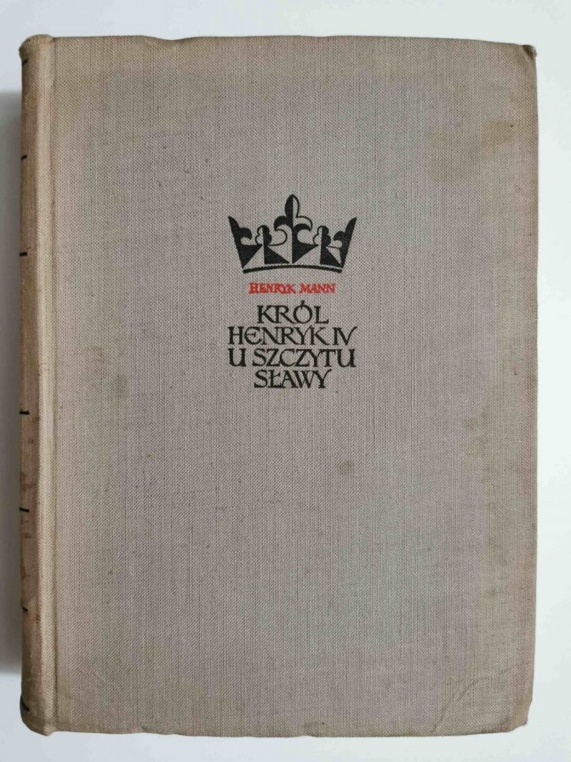 KRÓL HENRYK U SZCZYTU SŁAWY - Henryk Mann 1959