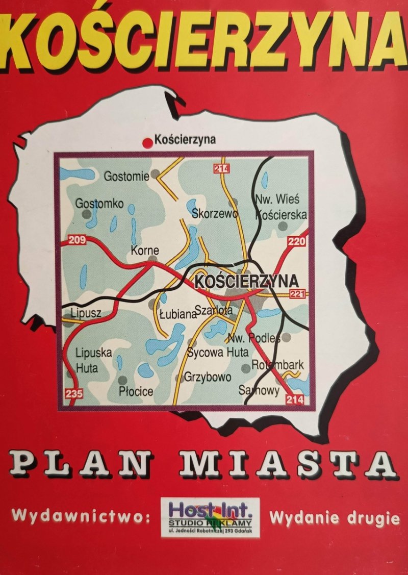 KOŚCIERZYNA PLAN MIASTA