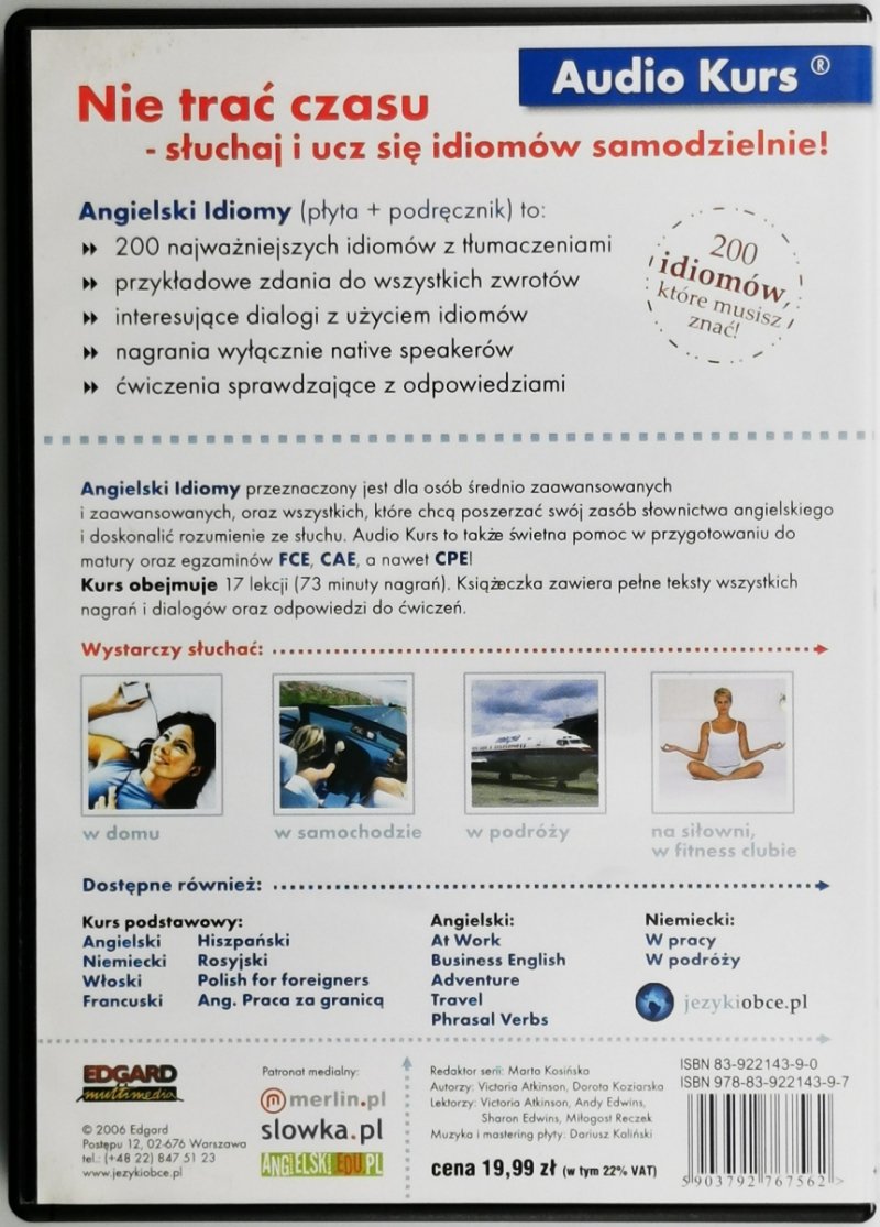 CD. ANGIELSKI – IDIOMY   