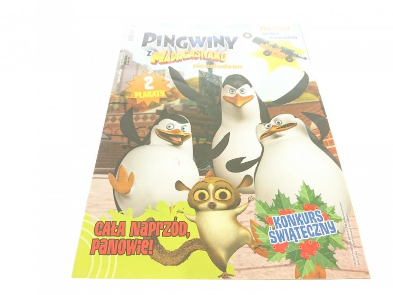 PINGWINY Z MADAGASKARU 1-2-2016 Z PLAKATEM