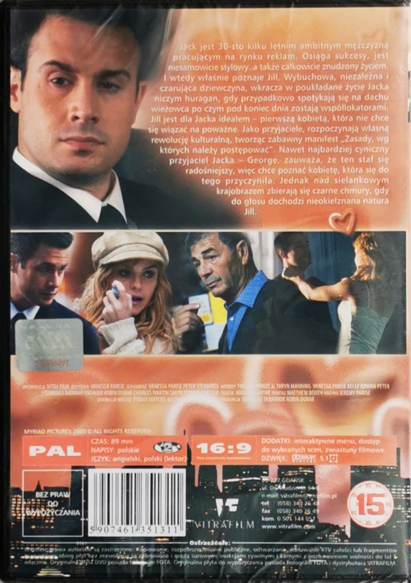 DVD. JACK I JILL KONTRA RESZTA ŚWIATA