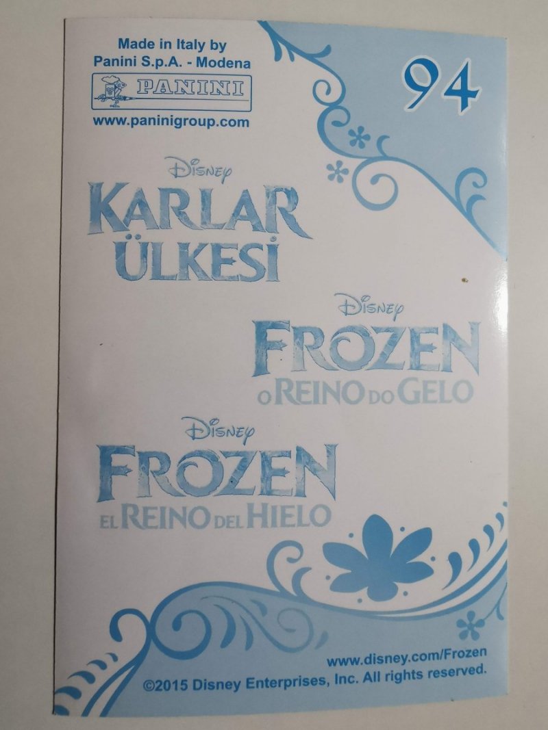FROZEN. KARTA NR. 94