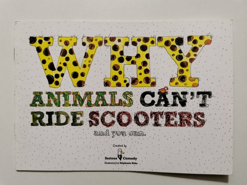 WHY ANIMALS CAN'T RIDE SCOOTERS AND YOU CAN 