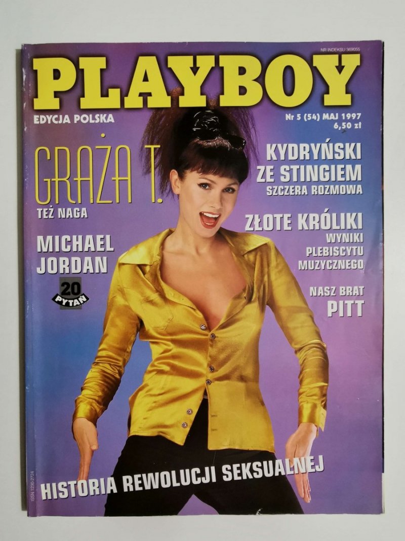 PLAYBOY NR 5 (54) MAJ 1997 GRAŻA T. 