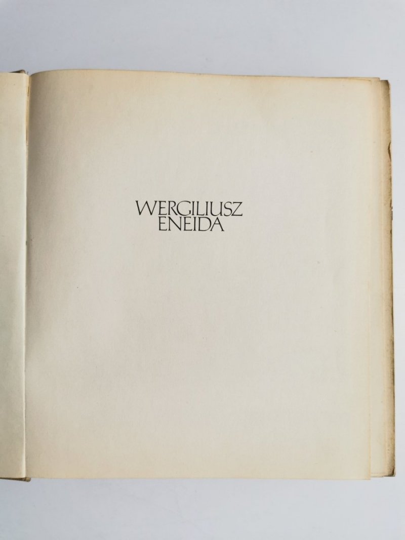 ENEIDA - Wergiliusz 1970