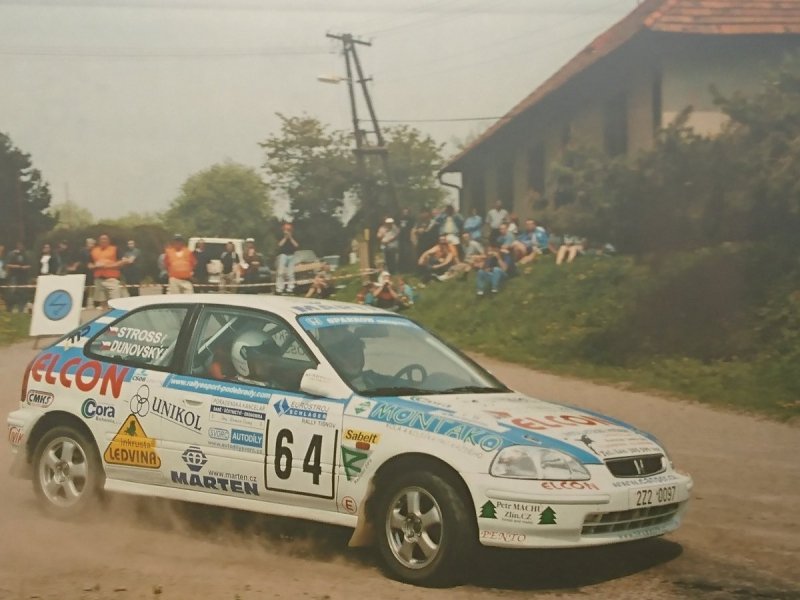 RAJD WRC 2005 ZDJĘCIE NUMER #090 HONDA CIVIC