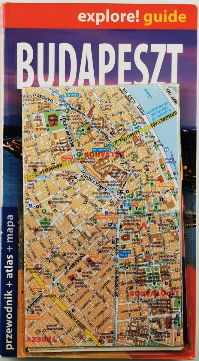BUDAPESZT. Przewodnik + atlas + mapa - Monika Chojnacka
