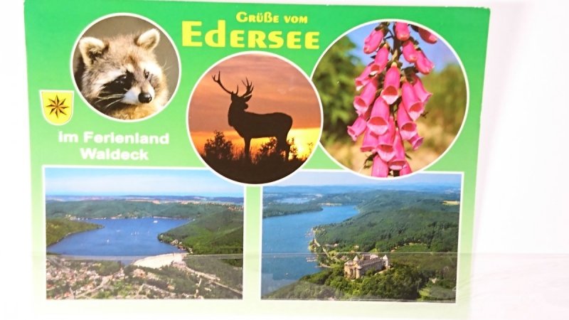 GRUSSE VOM EDERSEE IM FERIENLAND WALDECK