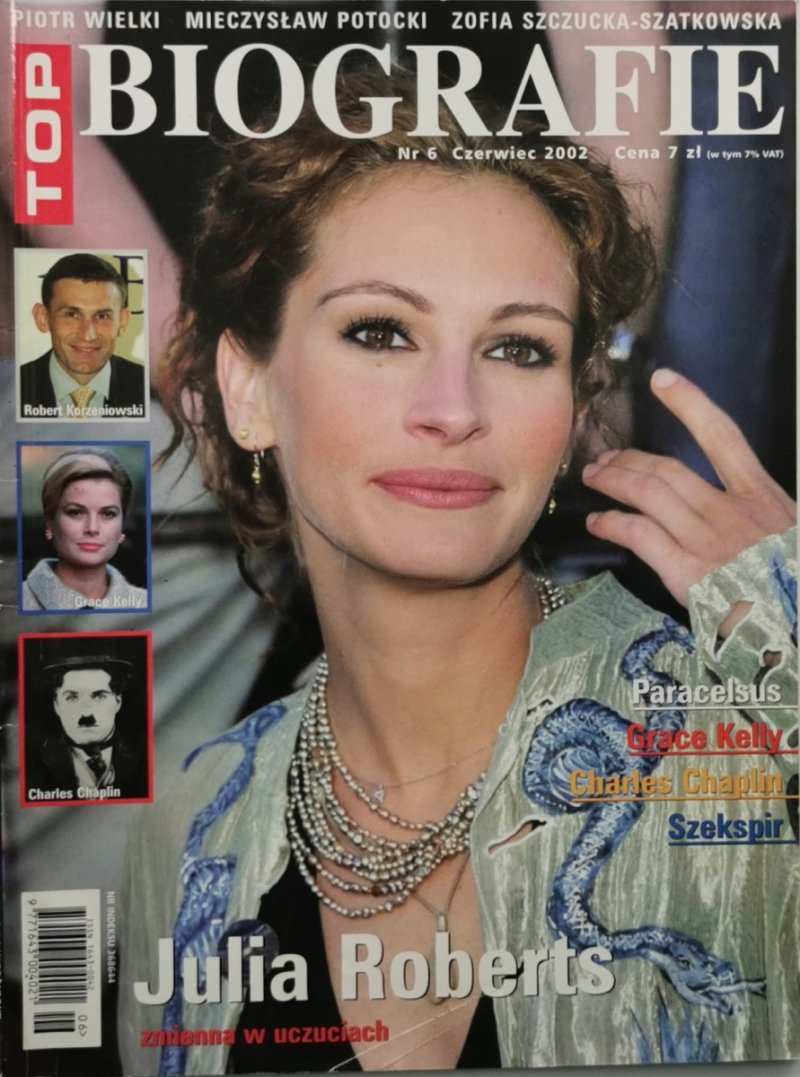 TOM BIOGRAFIE NR. 6/2002. JULIA ROBERTS