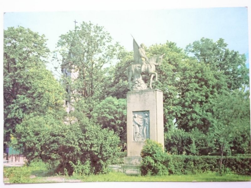 KOŃSKIE. POMNIK TADEUSZA KOŚCIUSZKI FOT. RACZKOWSKI