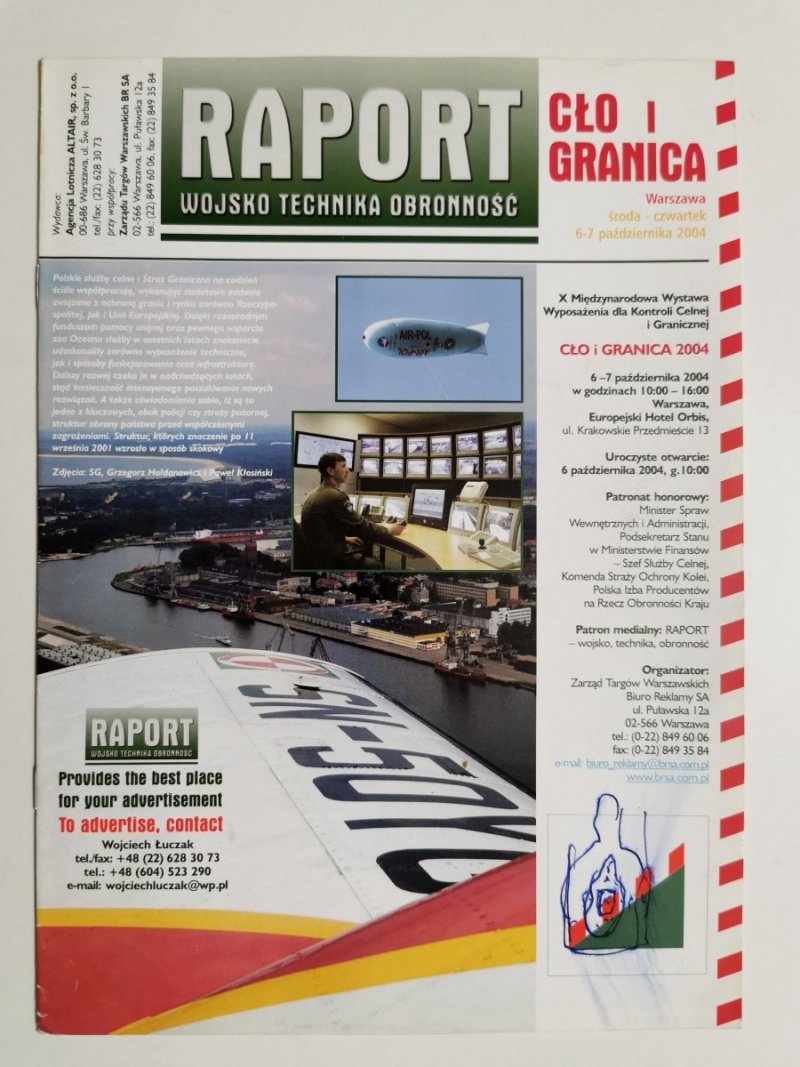 RAPORT CŁO I GRANICA 6-7 PAŹDZIERNIKA 2004