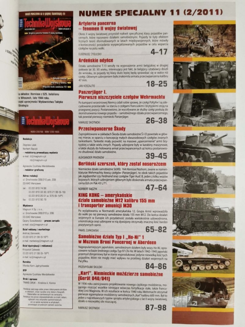 NOWA TECHNIKA WOJSKOWA NUMER SPECJALNY 11 PAŹDZIERNIK 2011