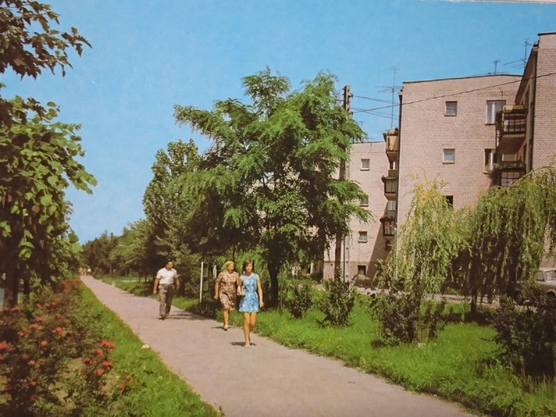 WARKA. ULICA WARSZAWSKA FOT. A. RUCKGABER