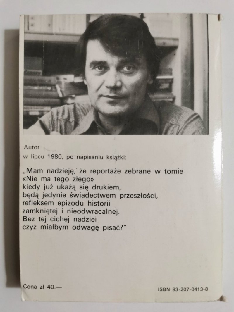 NIEMA TEGO ZŁEGO - Stanisław Harasimiuk 1982